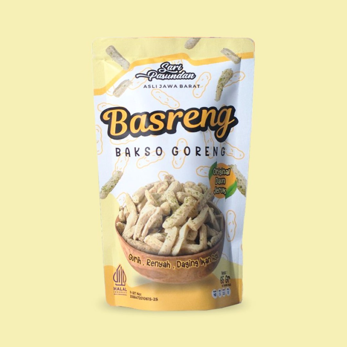 Basreng Original Daun Jeruk